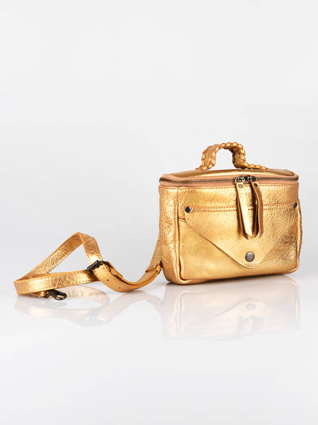 Cross Body Tas Vintage Paul marius Goud vintage GAVROCH2 ander zicht 3